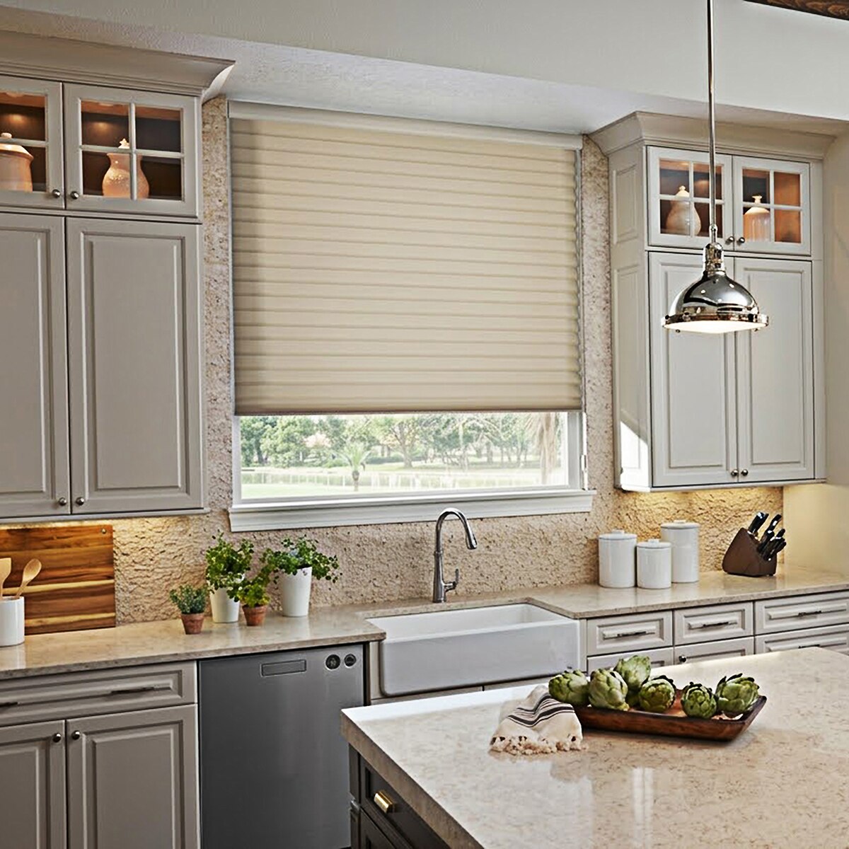 Levolor: Motorized Light Filtering Sheer Shades